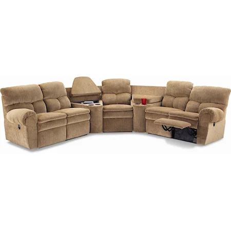 5 Piece Sectional with Storage
